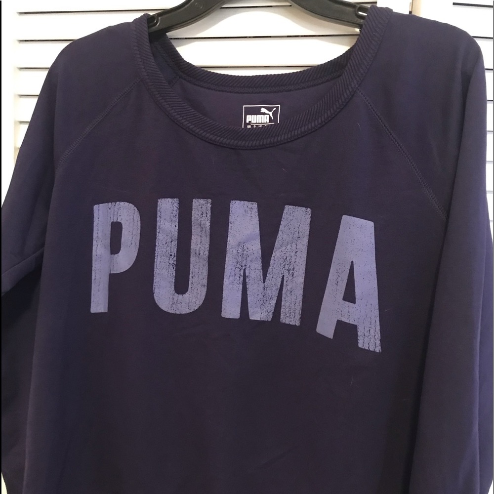 Purple Puma sweatshirt